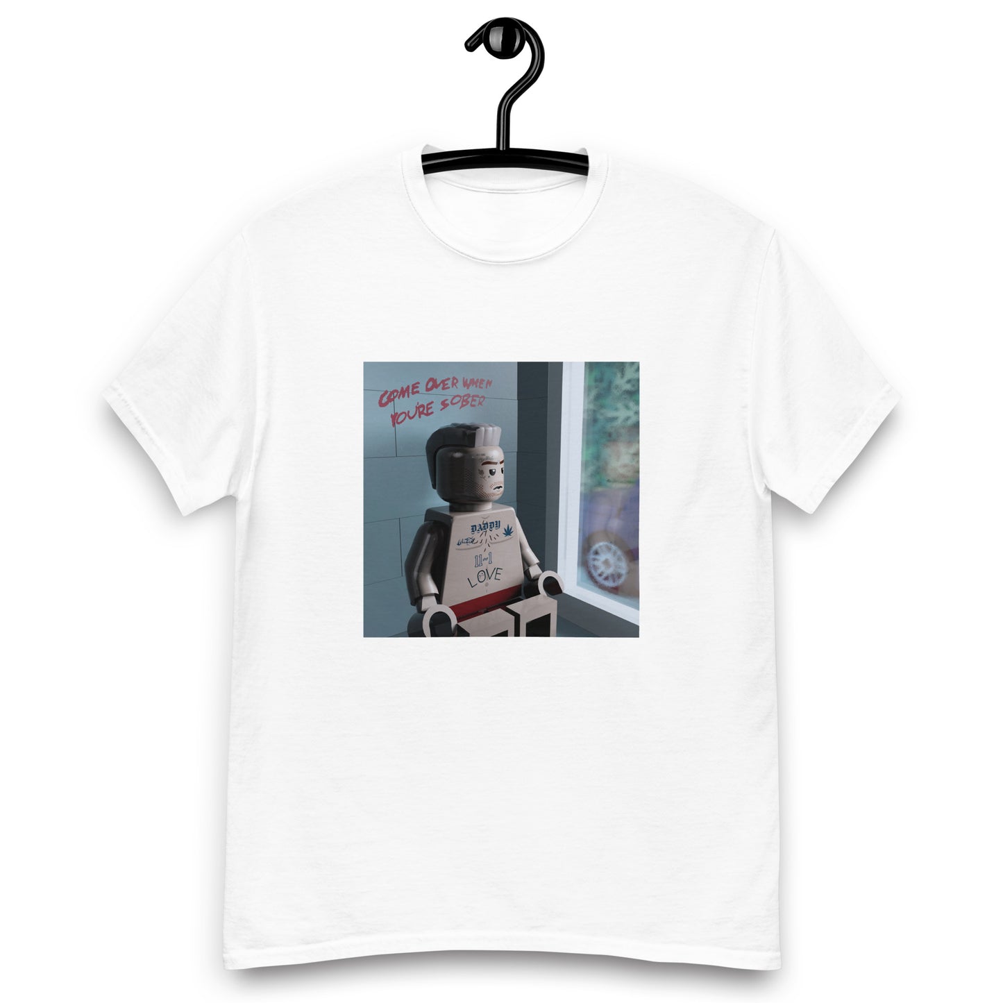 "Lil Peep - Come Over When You're Sober, Pt. 2" Lego Parody Tshirt