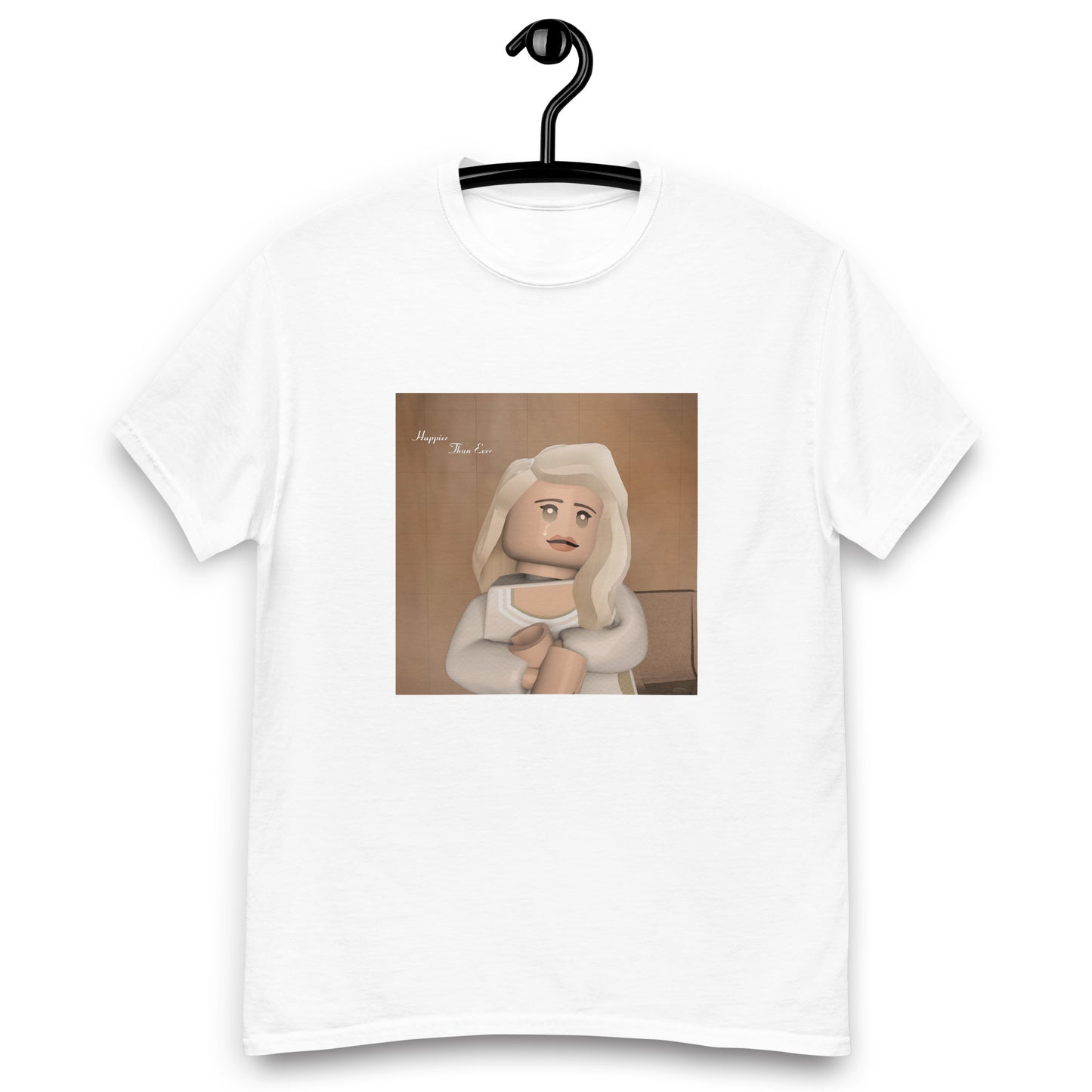 "Billie Eilish - Happier Than Ever" Lego Parody Tshirt