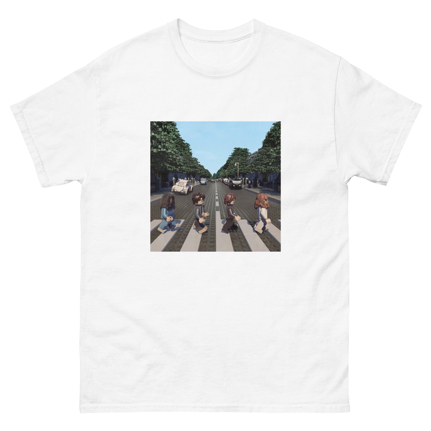 "The Beatles - Abbey Road" Lego Parody Tshirt