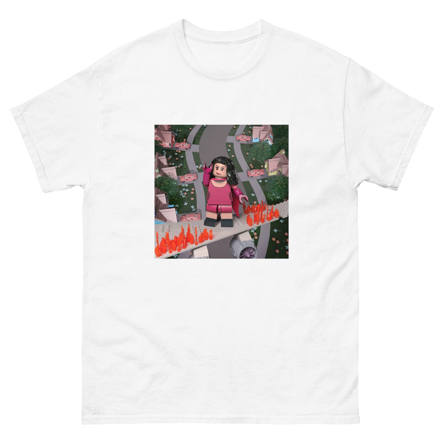 "Tate McRae - I Used To Think I Could Fly" Lego Parody Tshirt