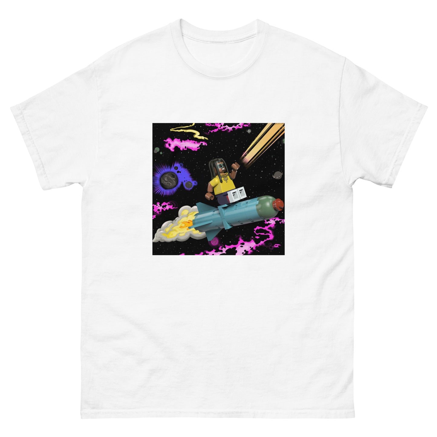 "Takeoff - The Last Rocket" Lego Parody Tshirt