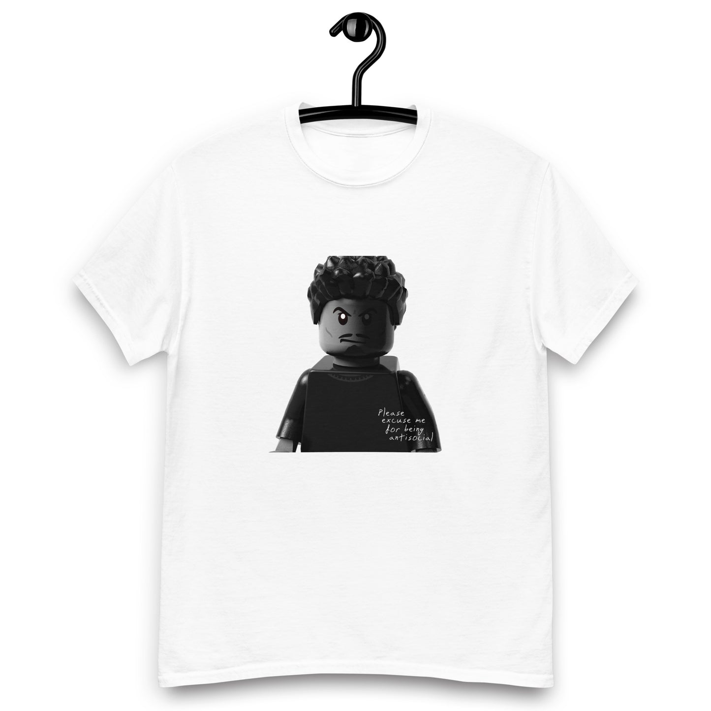 "Roddy Ricch - Please Excuse Me for Being Antisocial" Lego Parody Tshirt