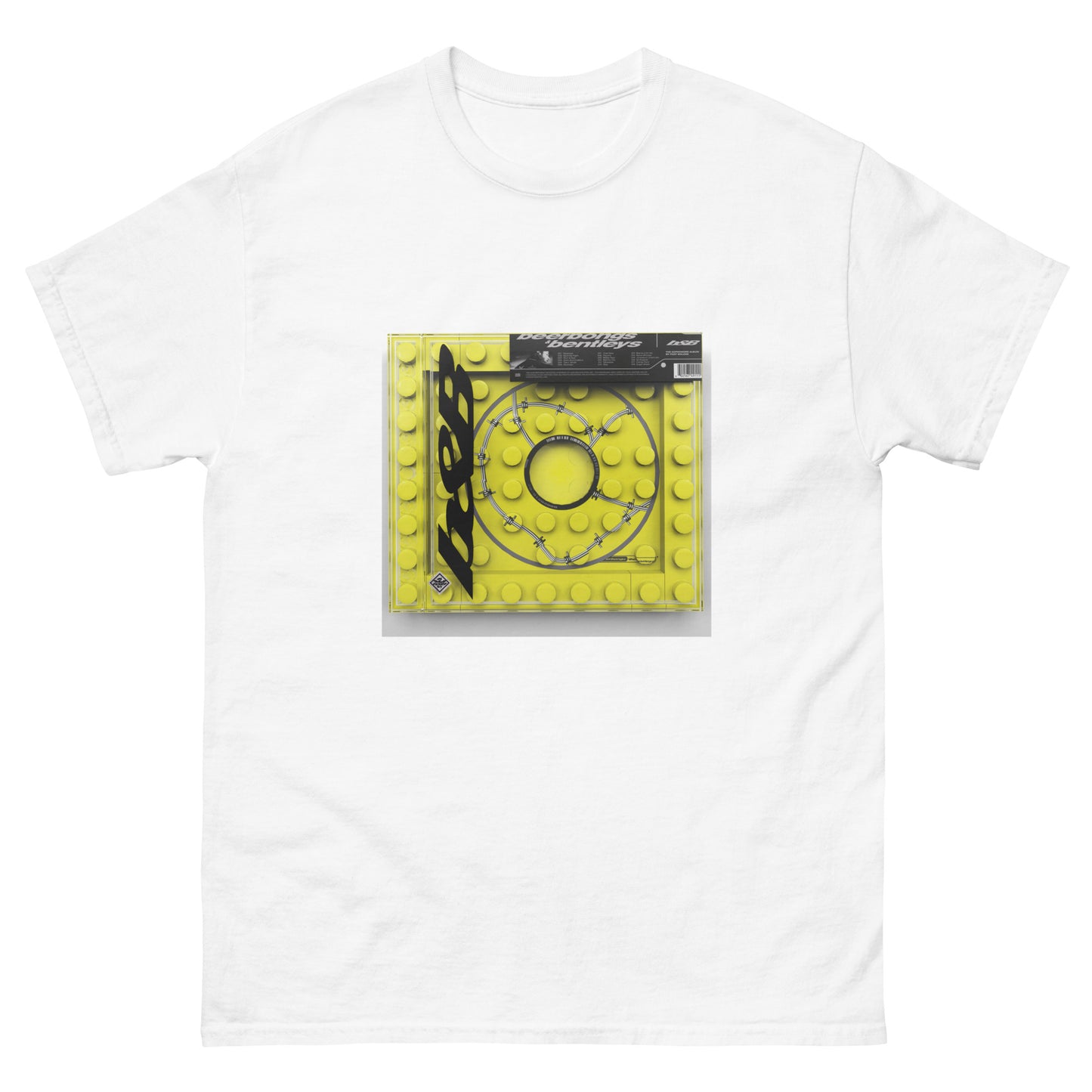 "Post Malone - Beerbongs & Bentleys" Lego Parody Tshirt