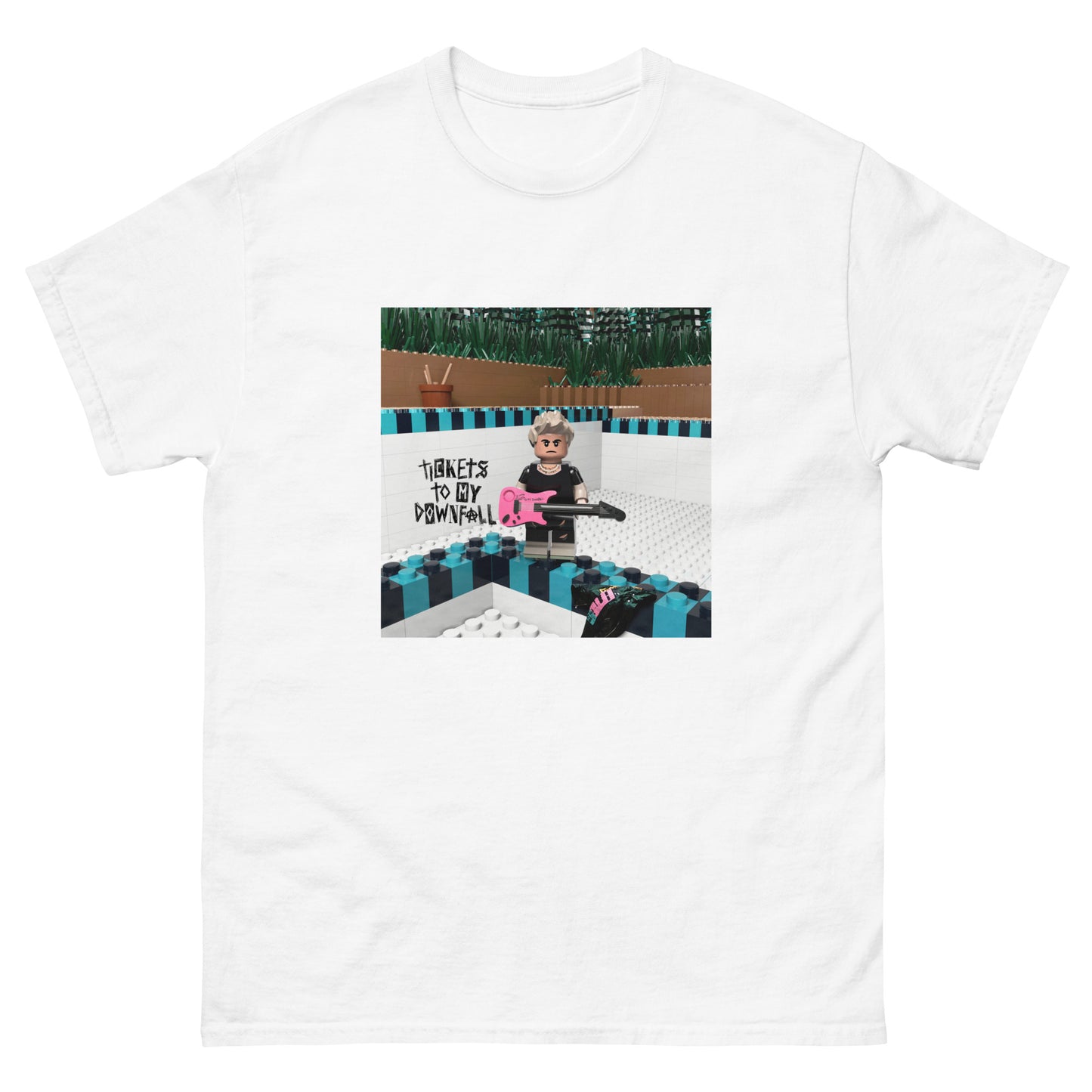 "Machine Gun Kelly - Tickets to My Downfall" Lego Parody Tshirt