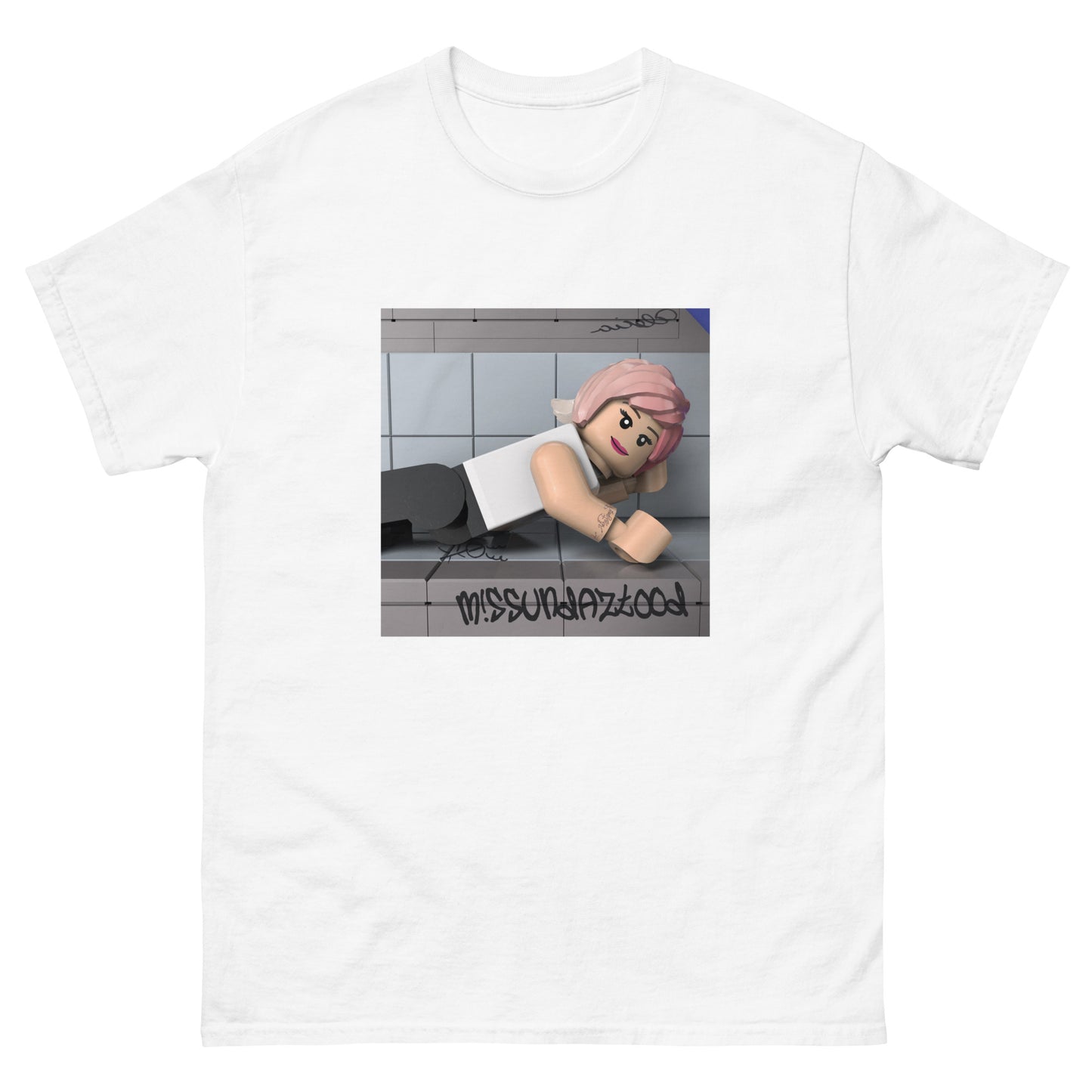 "Pink - Missundaztood" Lego Parody Tshirt