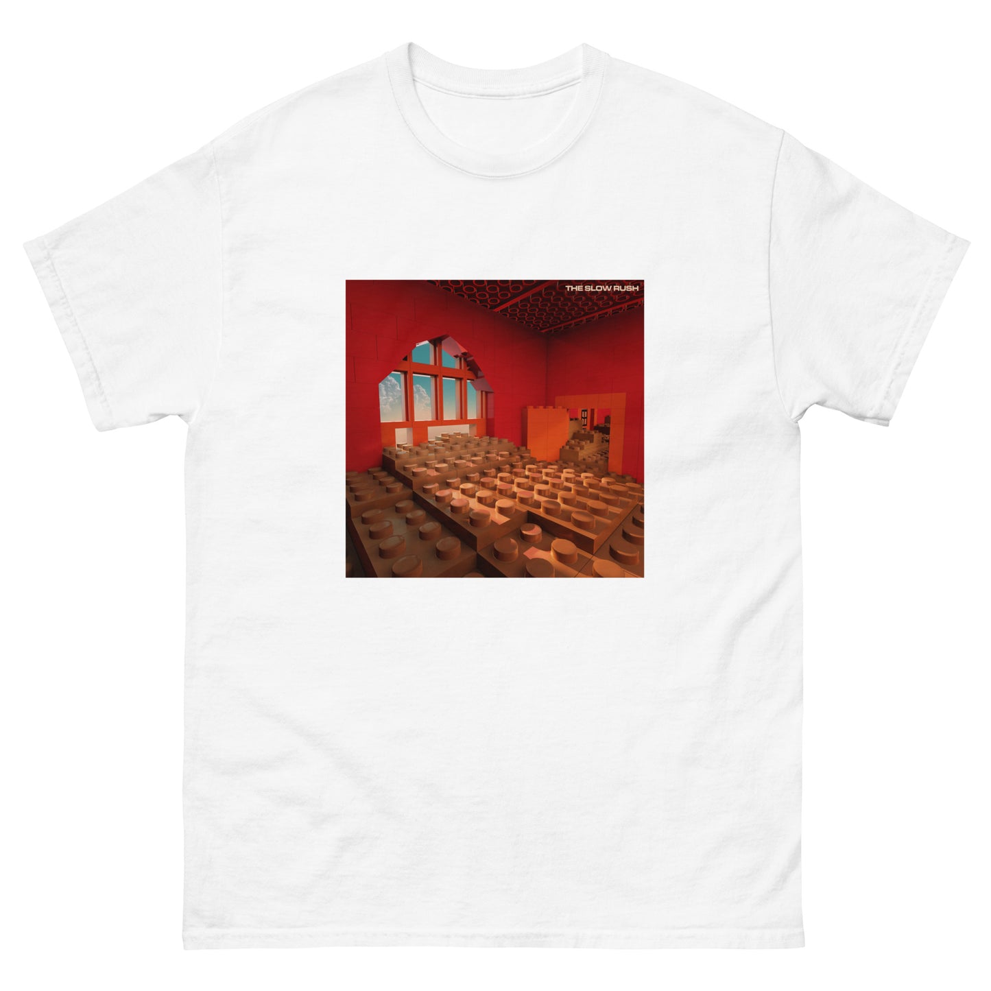 "Tame Impala - The Slow Rush" Lego Parody Tshirt