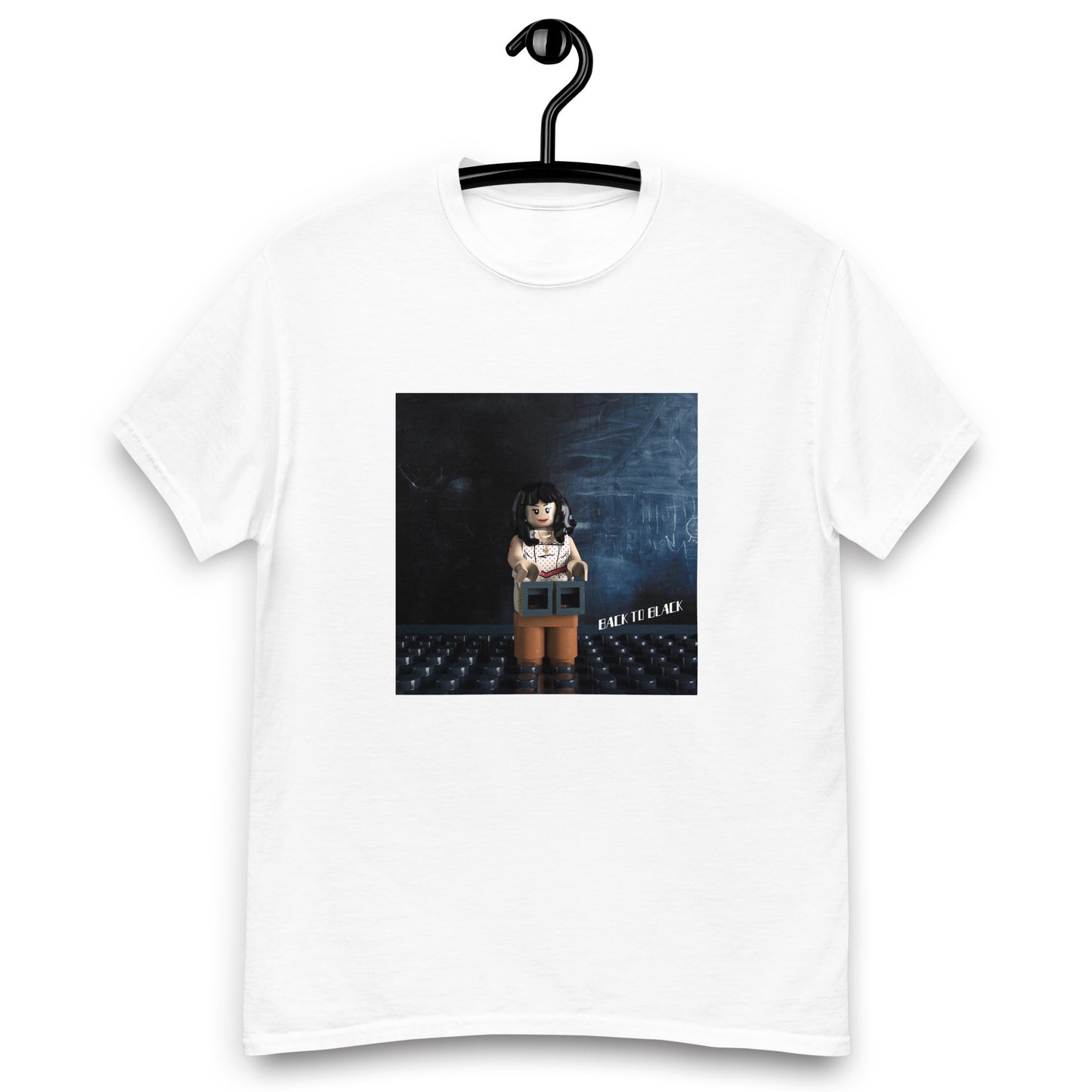 "Amy Winehouse - Back To Black" Lego Parody Tshirt