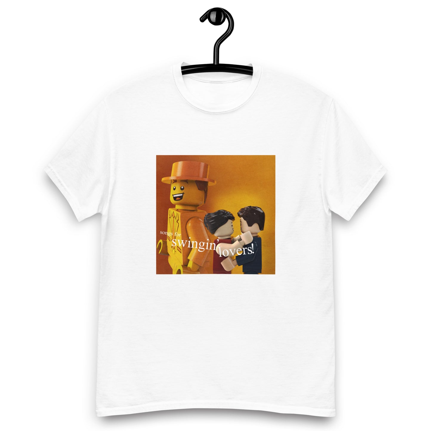 "Frank Sinatra - Songs for Swingin' Lovers!" Lego Parody Tshirt