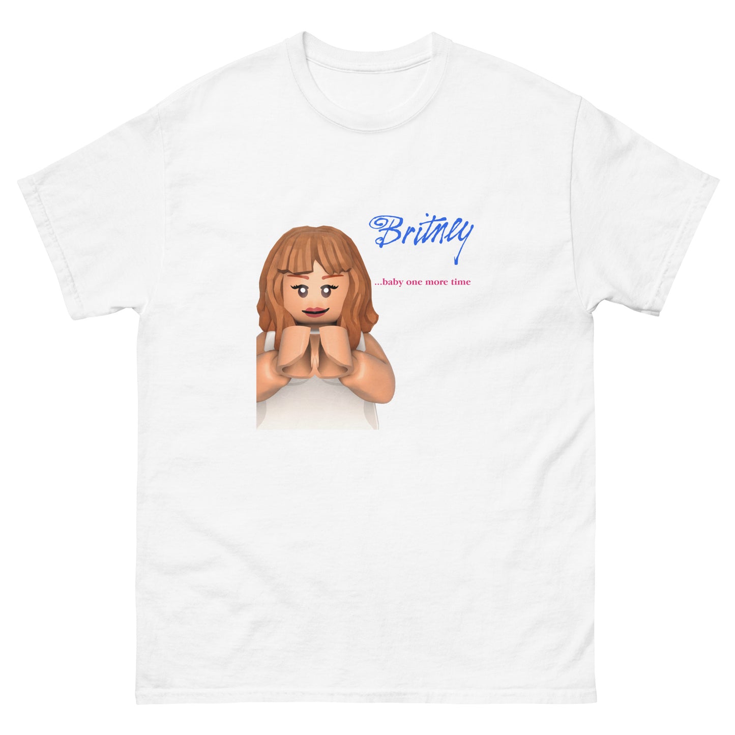 "Britney Spears - ...Baby One More Time" Lego Parody Tshirt