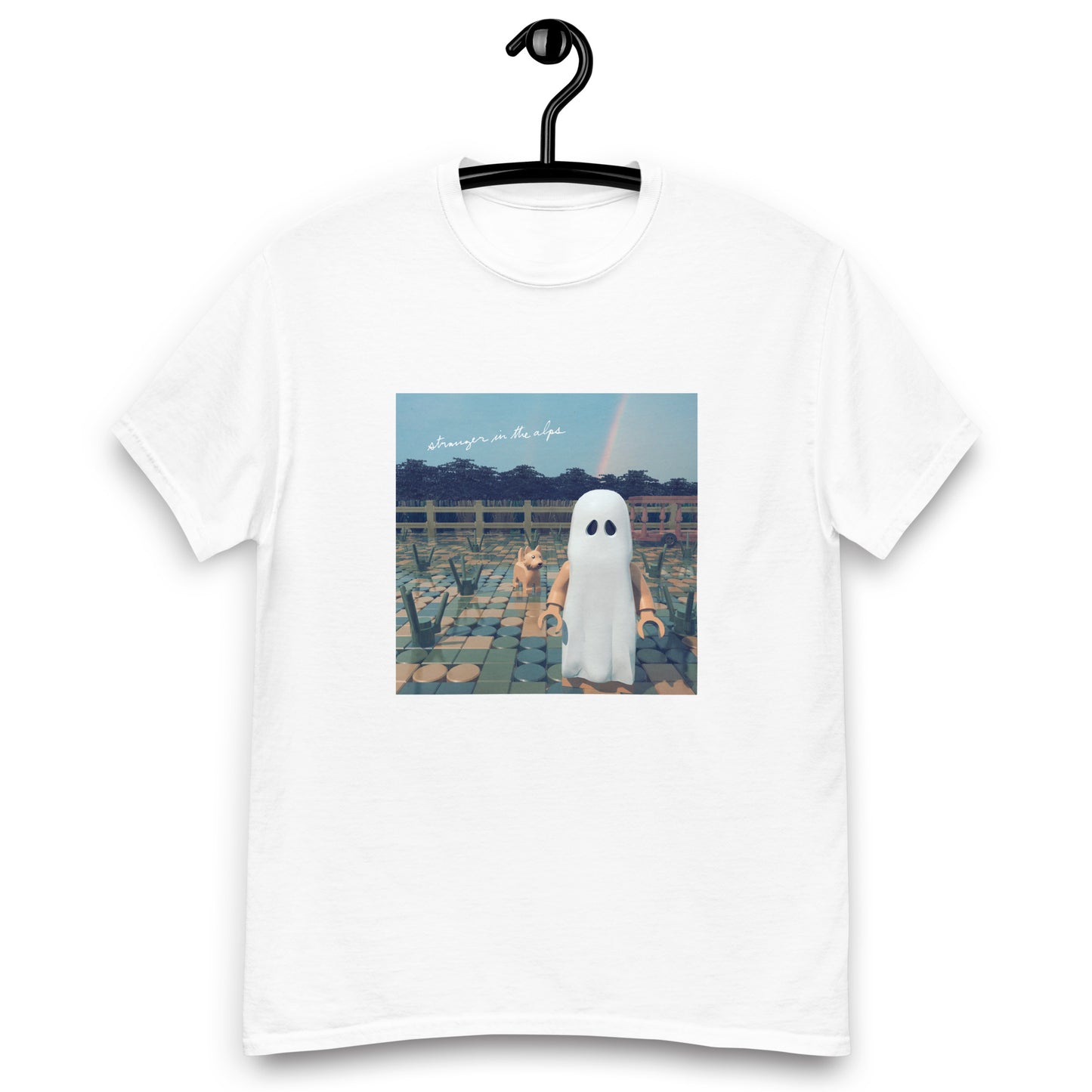 "Phoebe Bridgers - Stranger in the Alps" Lego Parody Tshirt