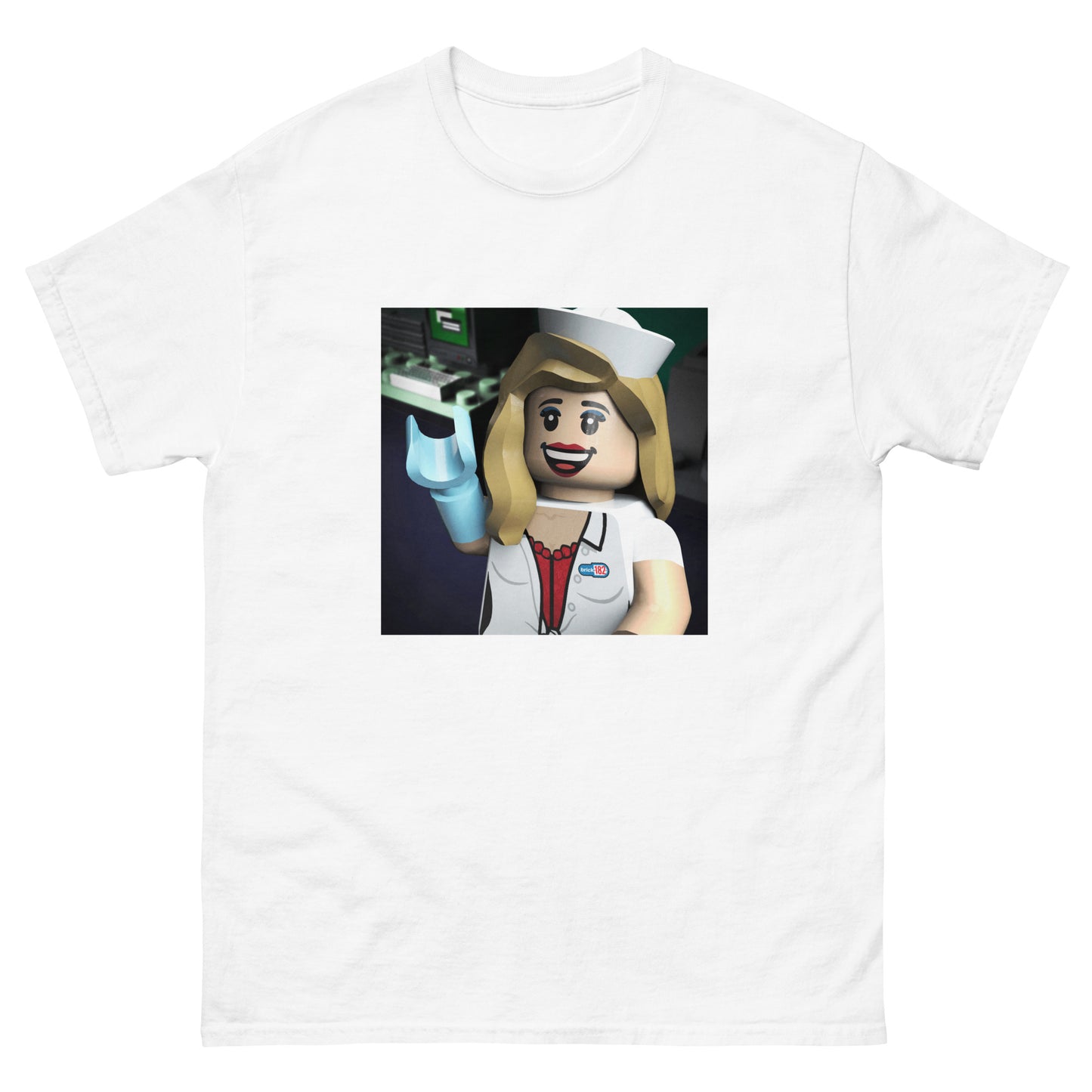 "Blink-182 - Enema of the State" Lego Parody Tshirt