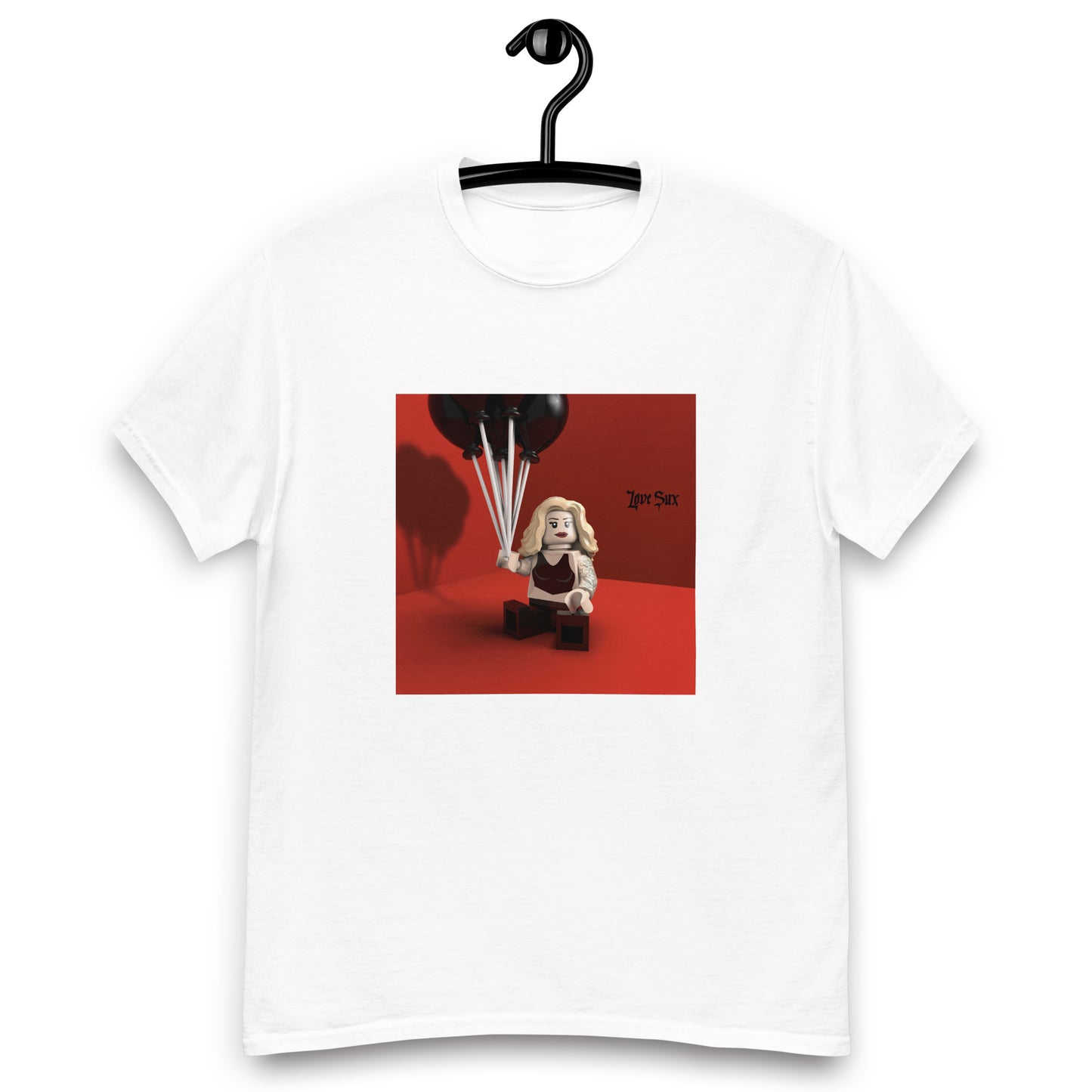 "Avril Lavigne - Love Sux" Lego Parody Tshirt