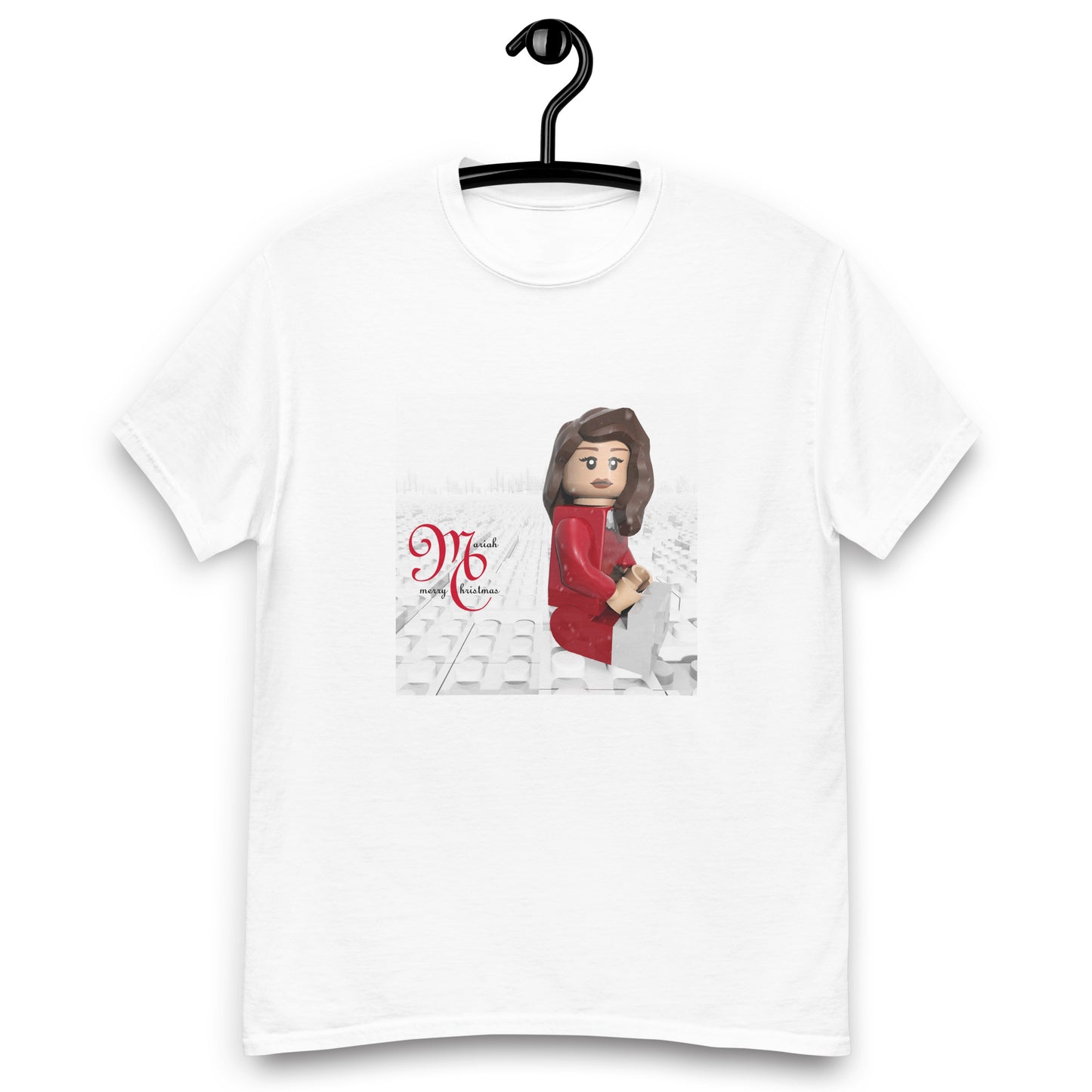 "Mariah Carey - Merry Christmas" Lego Parody Tshirt