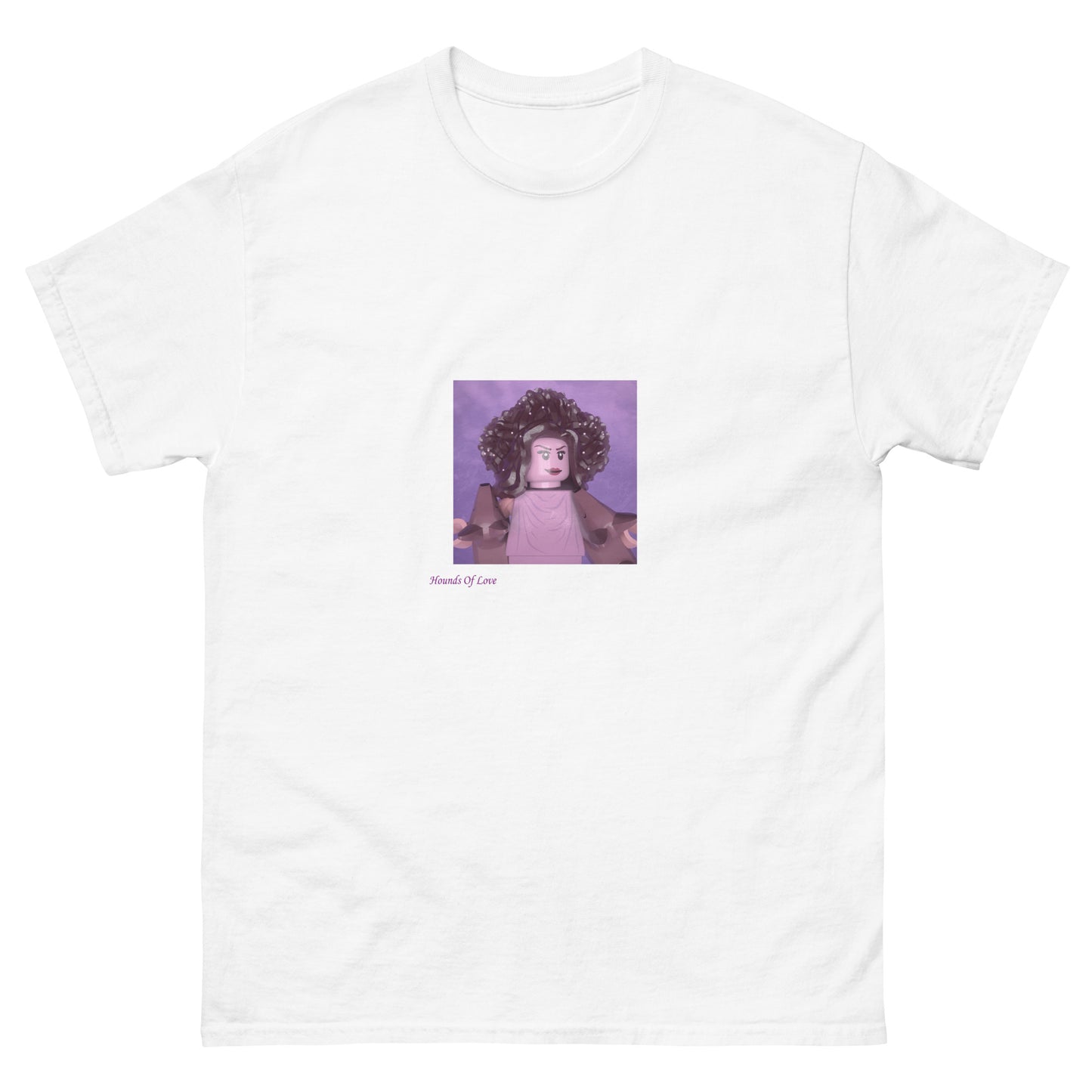 "Kate Bush - Hounds of Love" Lego Parody Tshirt