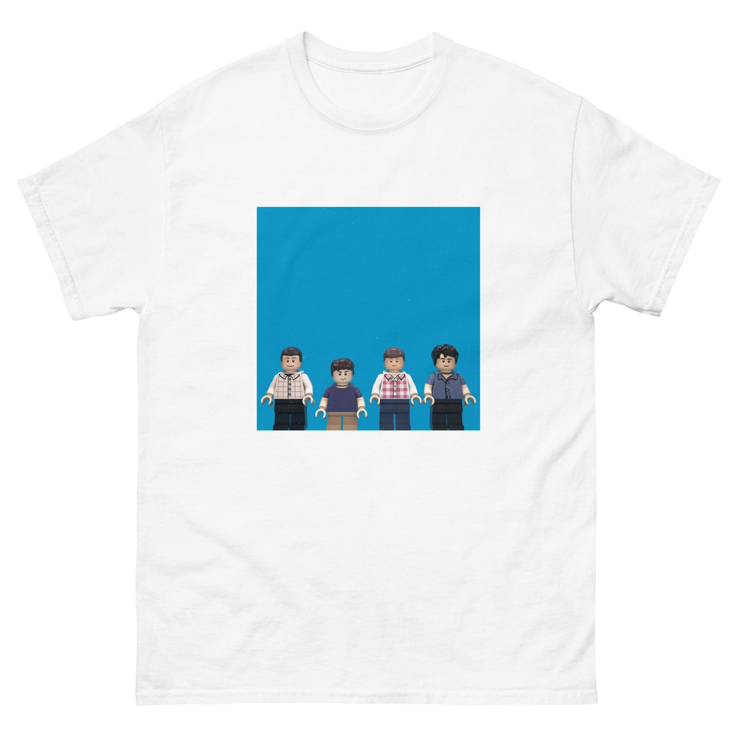 "Weezer - Weezer (Blue Album)" Lego Parody Tshirt