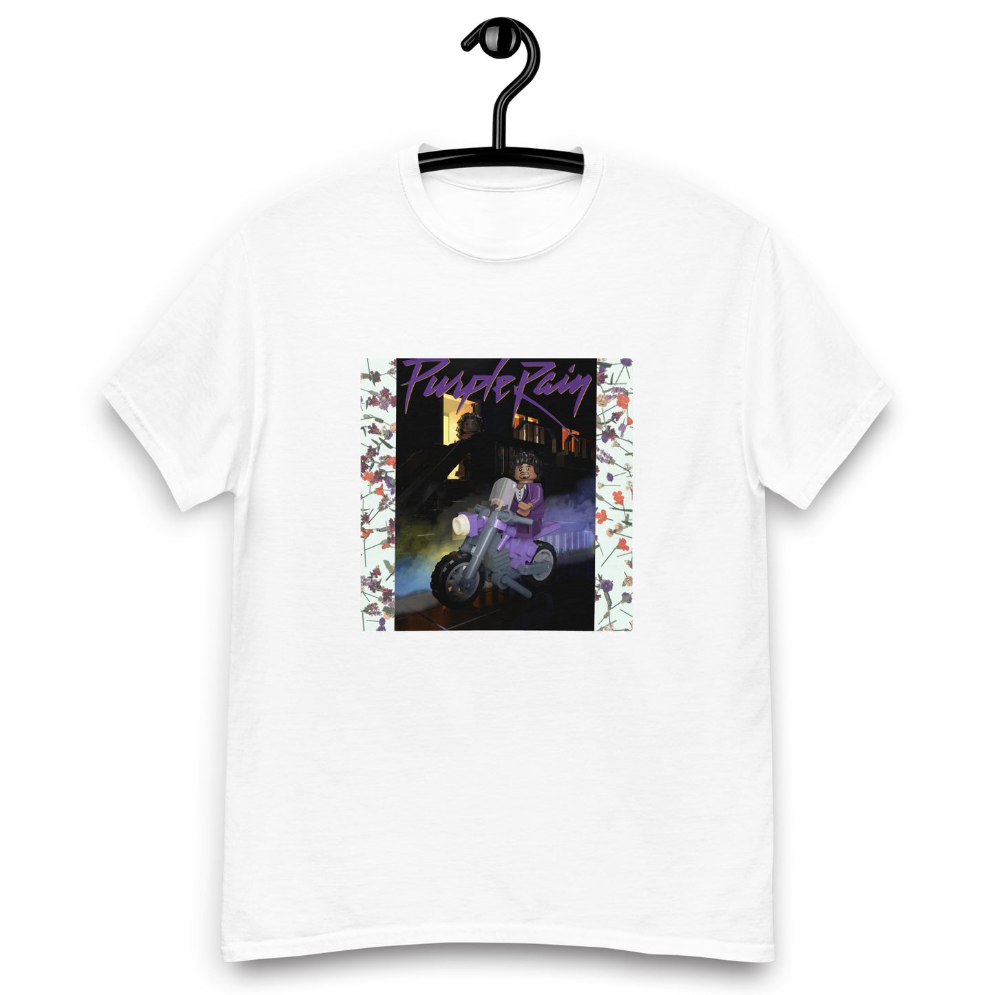 "Prince and The Revolution - Purple Rain" Lego Parody Tshirt