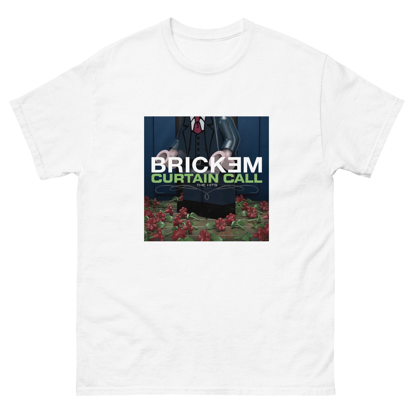 "Eminem - Curtain Call: The Hits" Lego Parody Tshirt