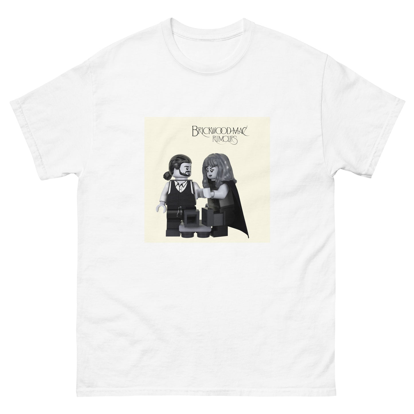 "Fleetwood Mac - Rumours" Lego Parody Tshirt