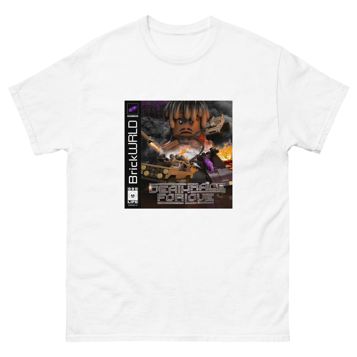 "Juice WRLD - Death Race for Love" Lego Parody Tshirt