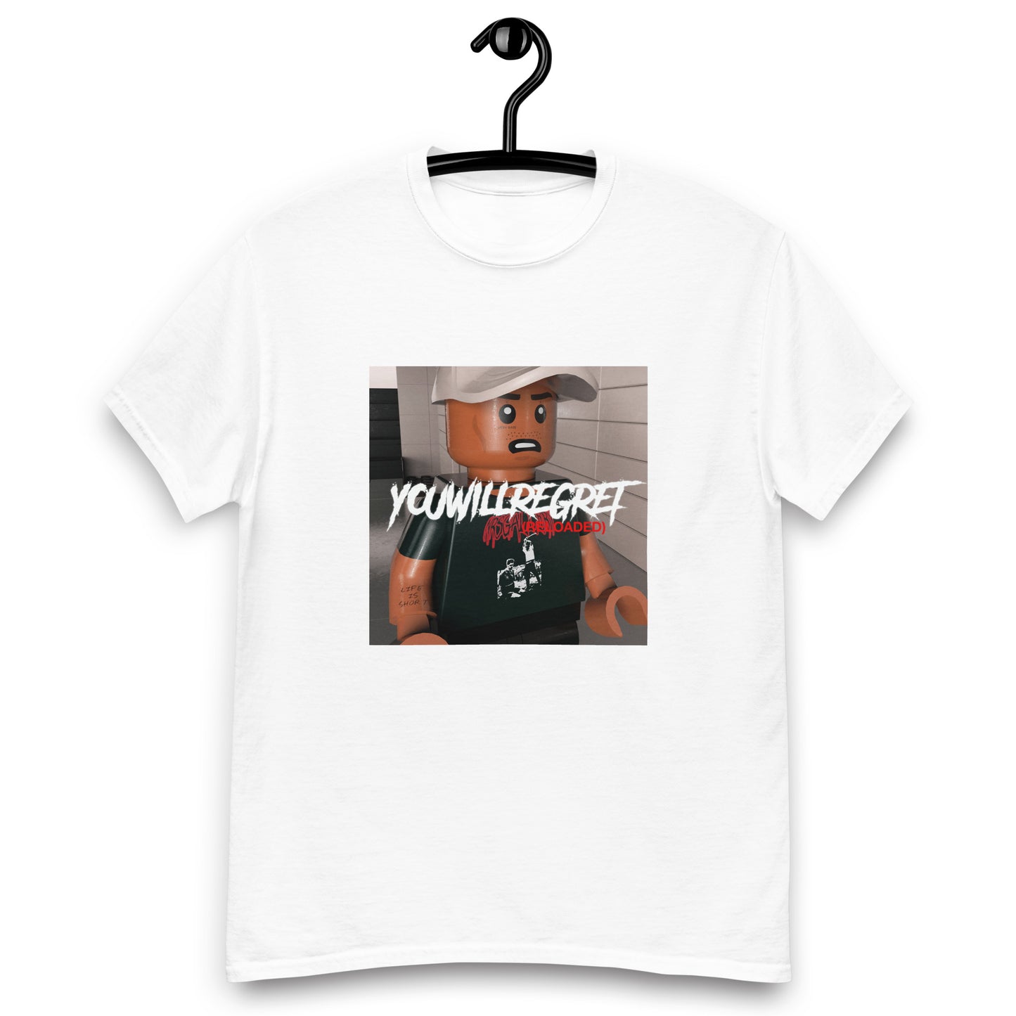 "Ski Mask the Slump God - You Will Regret" Lego Parody Tshirt