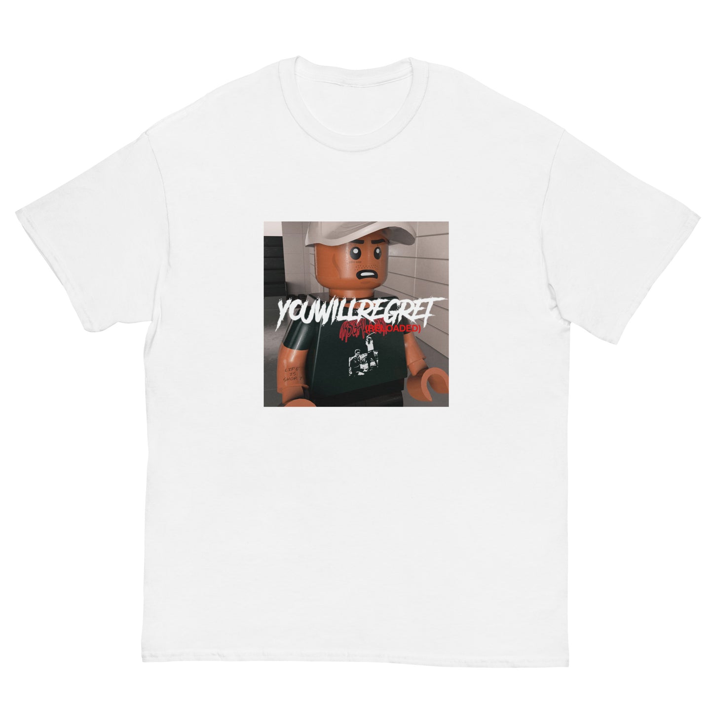 "Ski Mask the Slump God - You Will Regret" Lego Parody Tshirt