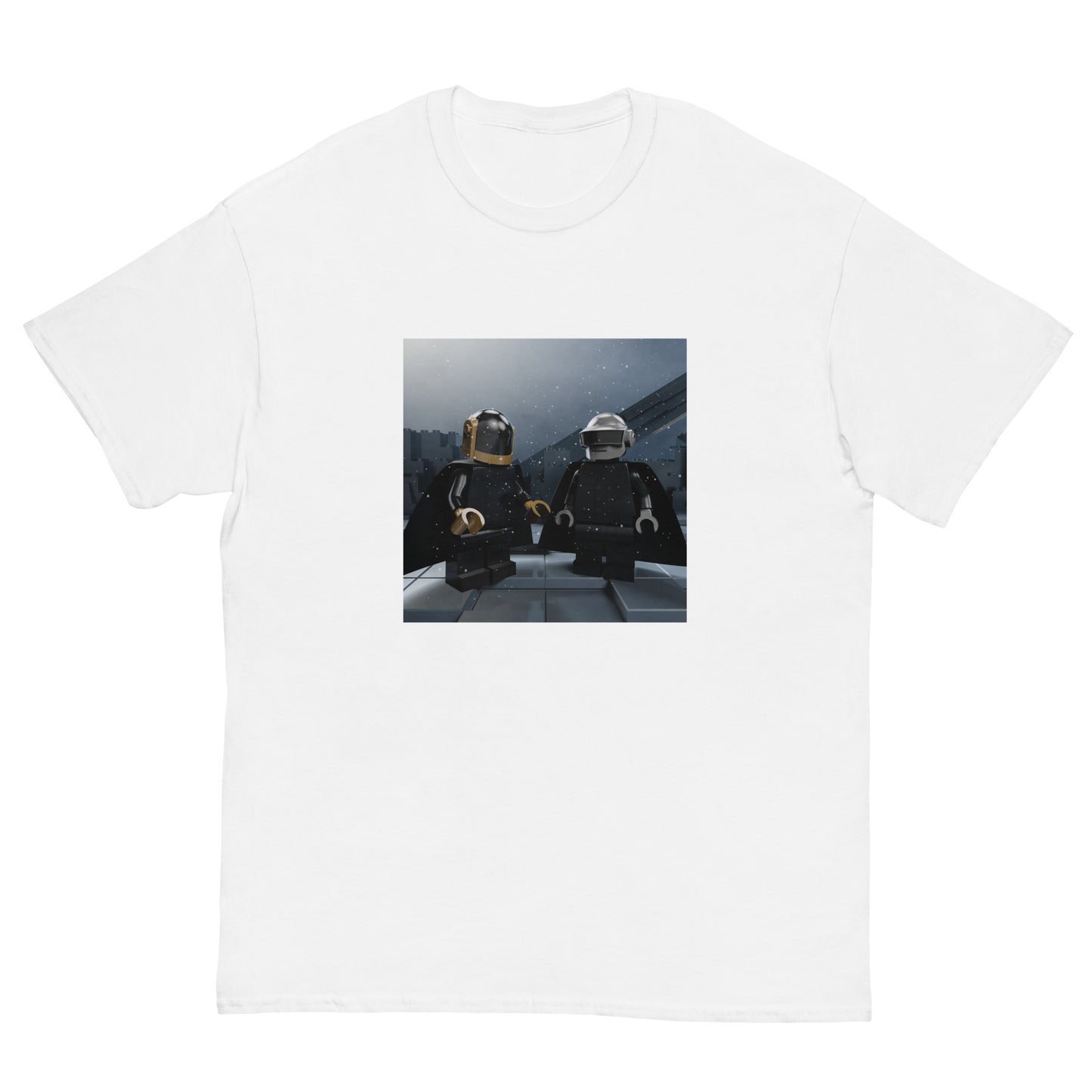 "The Weeknd (Feat. Daft Punk) - I Feel It Coming (Photoshoot)" Lego Parody Tshirt