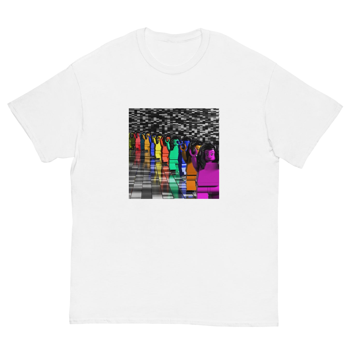 "TV Girl - Death of a Party Girl" Lego Parody Tshirt