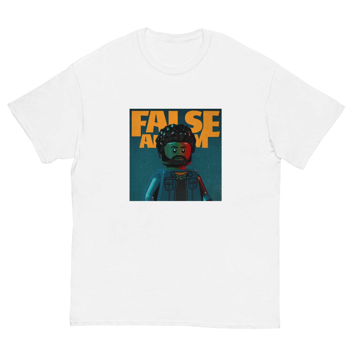 "The Weeknd - False Alarm" Lego Parody Tshirt