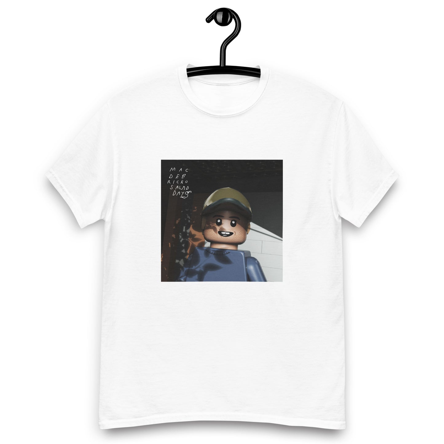 "Mac DeMarco - Salad Days" Lego Parody Tshirt