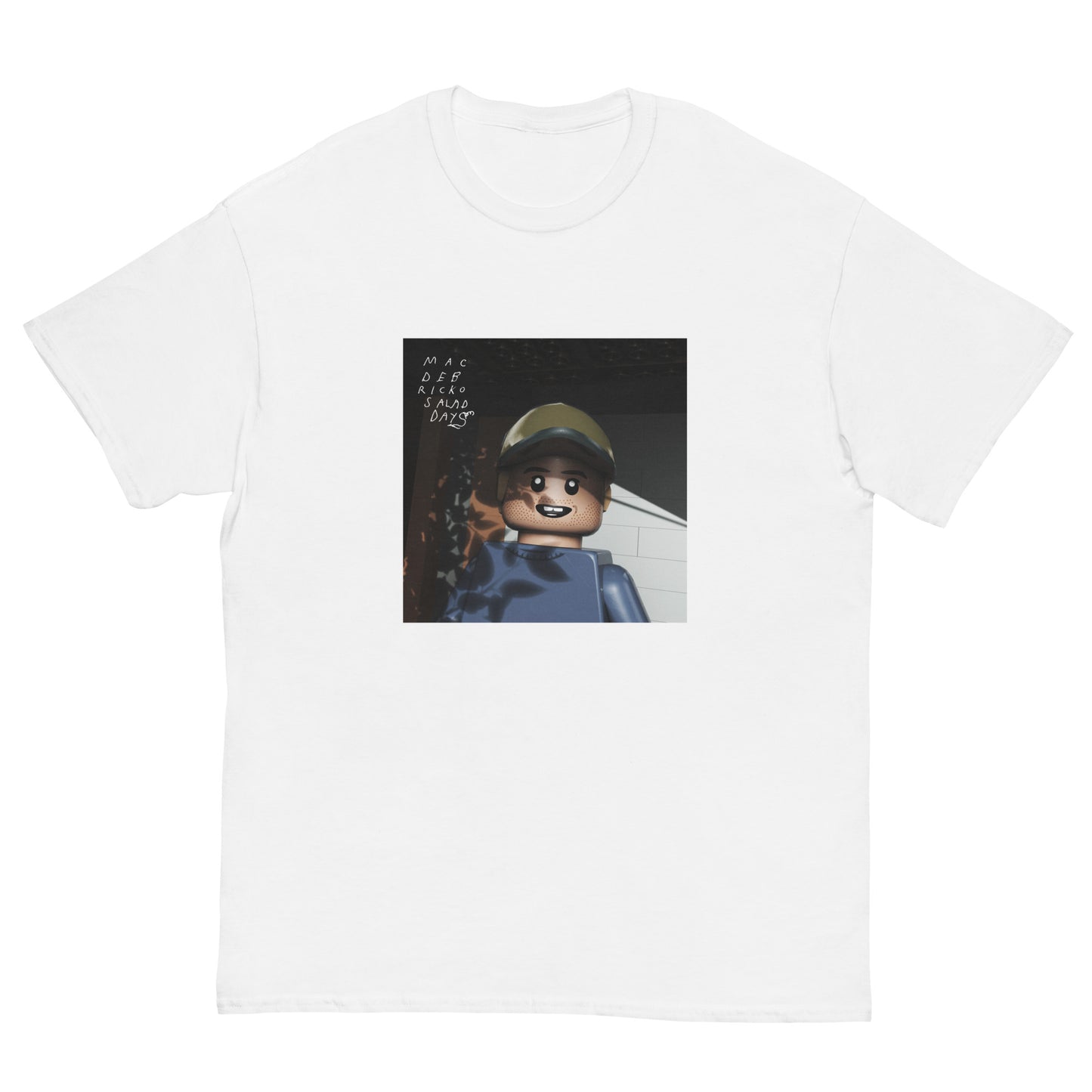 "Mac DeMarco - Salad Days" Lego Parody Tshirt