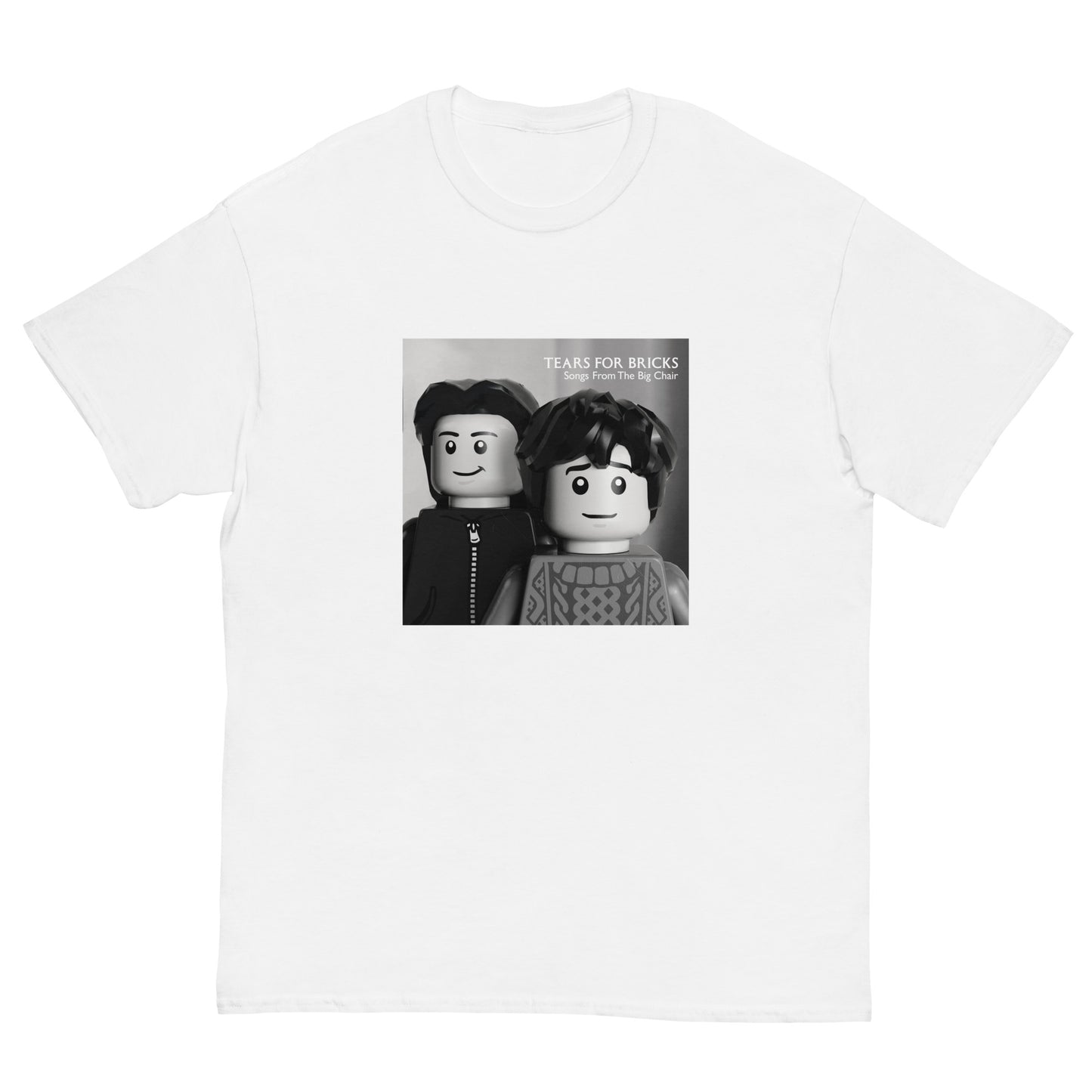 "Tears For Fears - Songs from the Big Chair" Lego Parody Tshirt