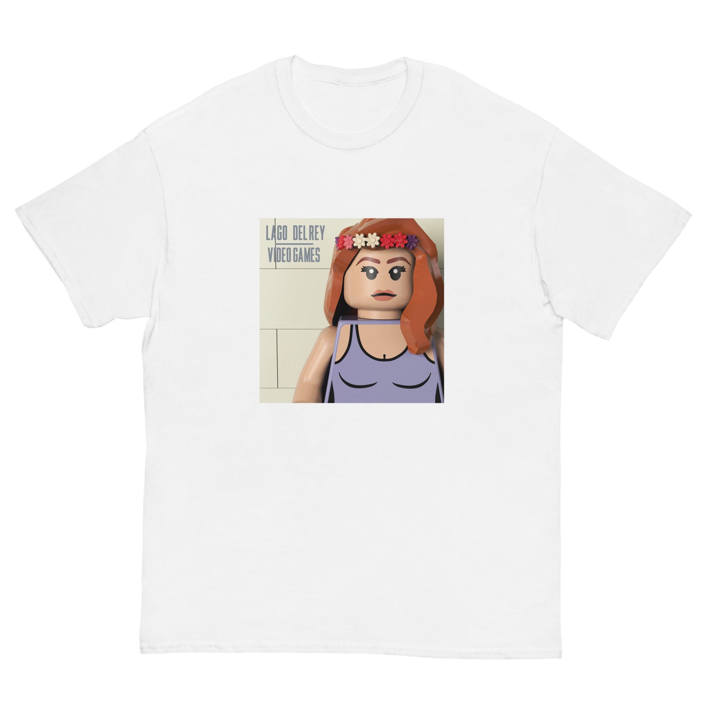 "Lana Del Rey - Video Games" Lego Parody Tshirt