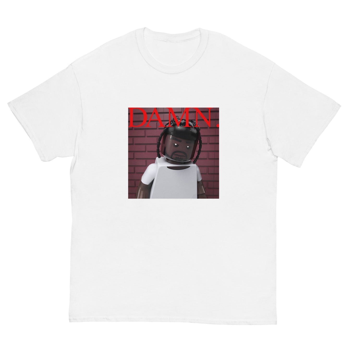 "Kendrick Lamar - DAMN." Lego Parody Tshirt