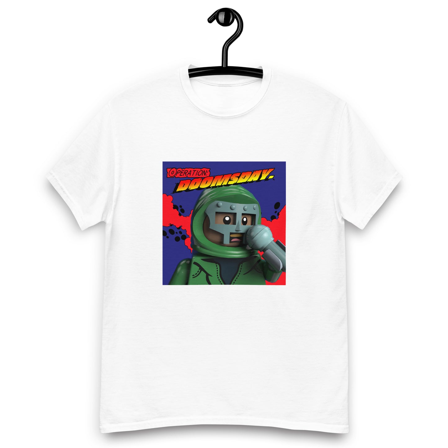 "MF DOOM - Operation: Doomsday [Vinyl Cover]" Lego Parody Tshirt