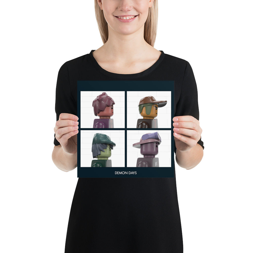 "Gorillaz - Demon Days" Lego Parody Poster