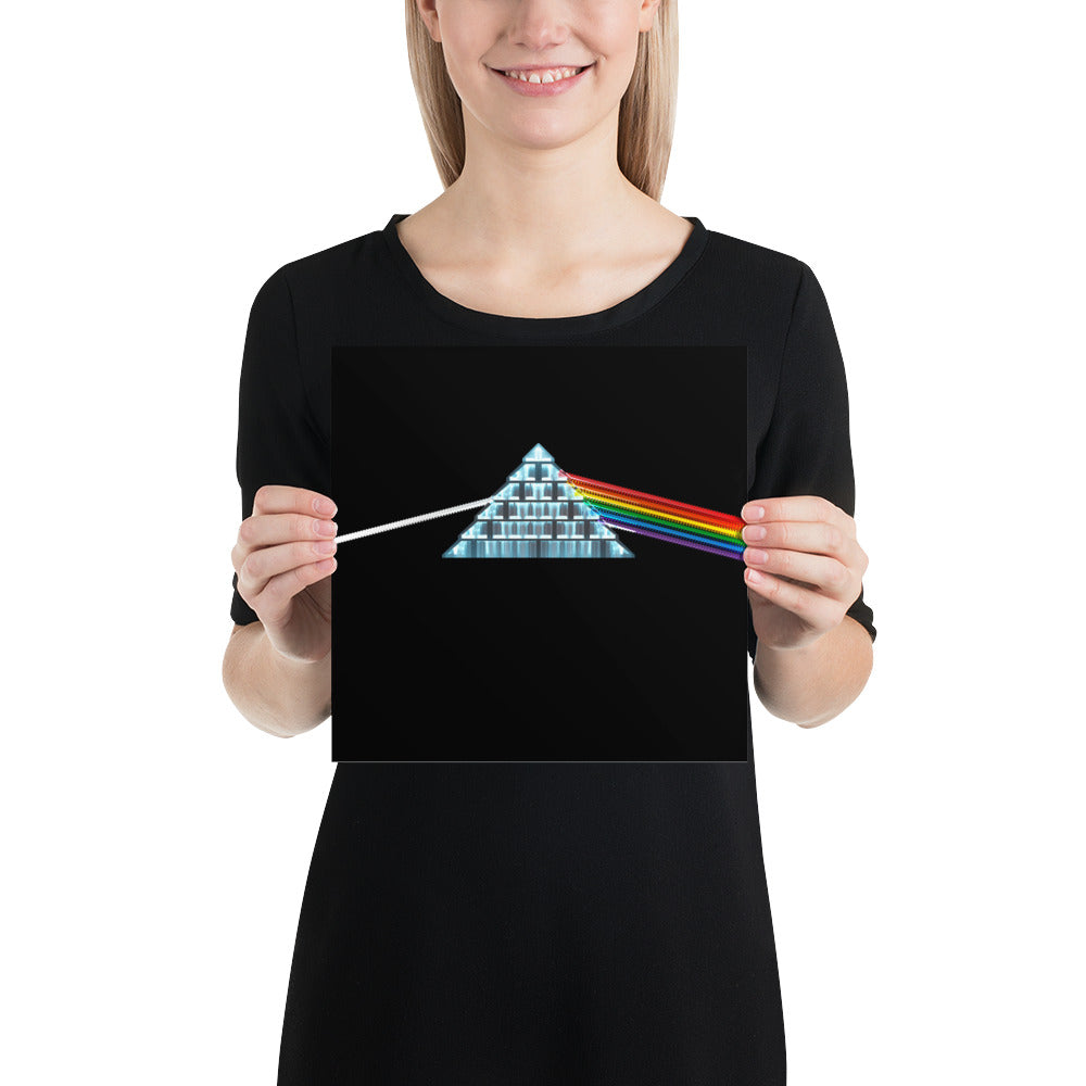 Pink Floyd - The Dark Side of the Moon Lego Parody Poster – LoveSickStudio