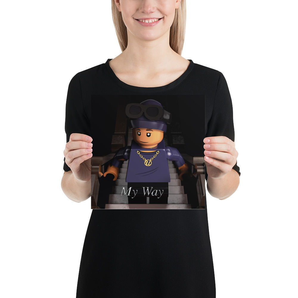 "Usher - My Way" Lego Parody Poster