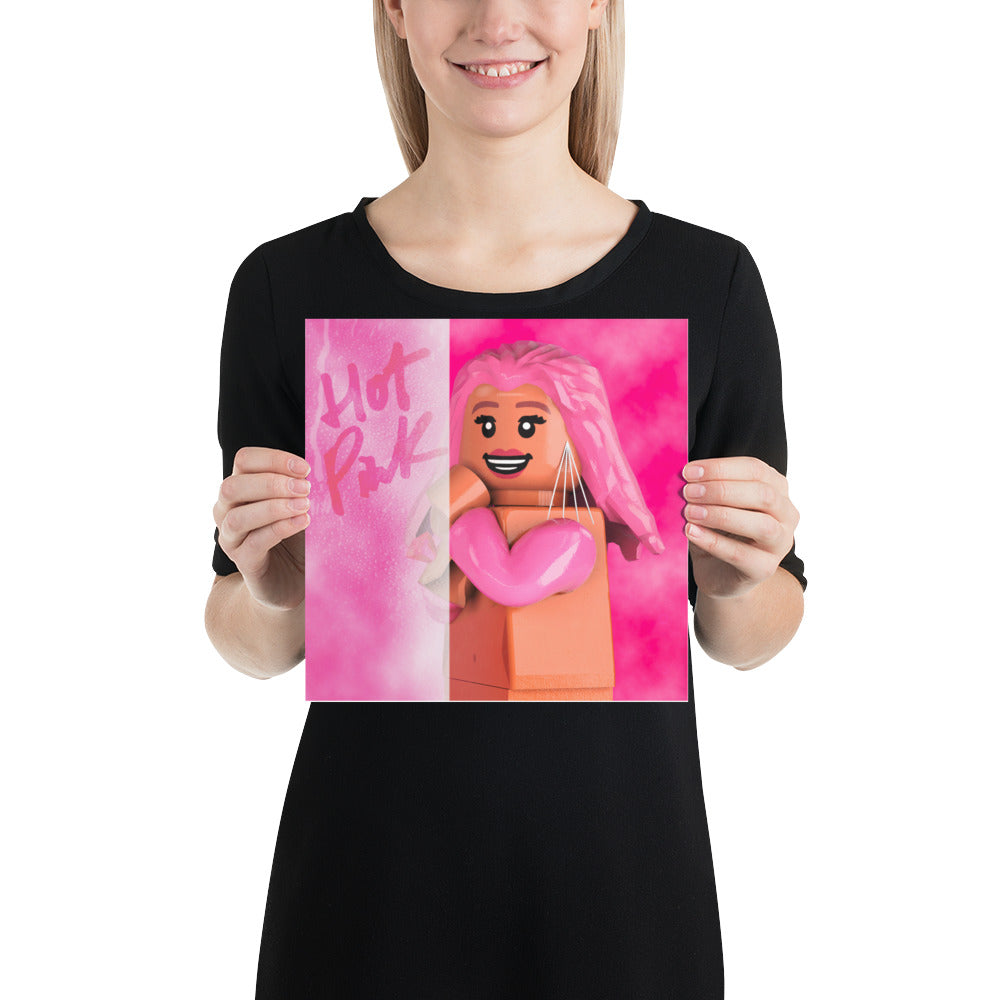 "Doja Cat - Hot Pink" Lego Parody Poster