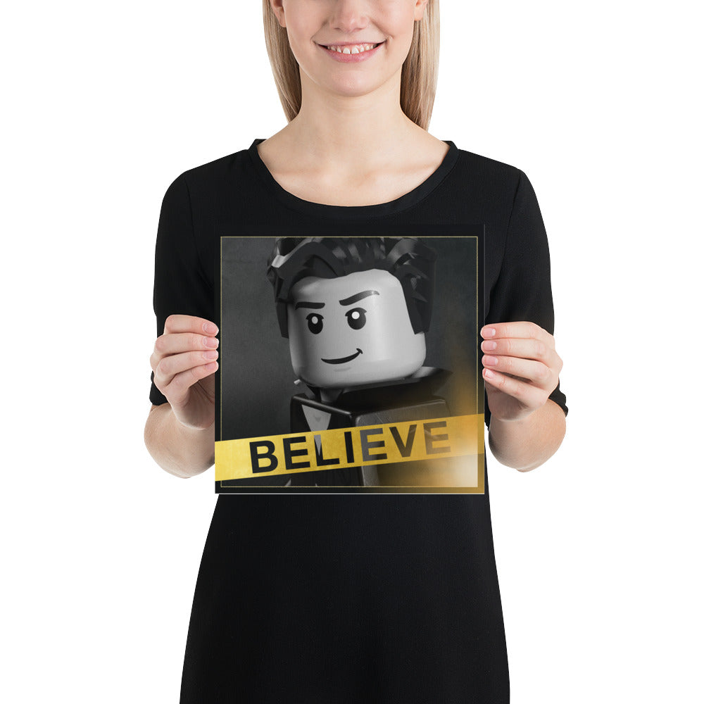 "Justin Bieber - Believe" Lego Parody Poster