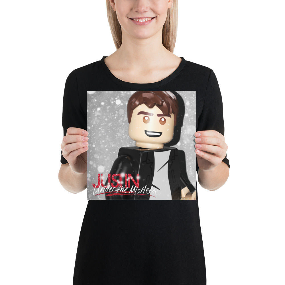 "Justin Bieber - Under The Mistletoe" Lego Parody Poster