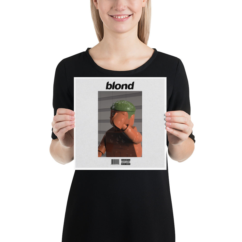 "Frank Ocean - Blonde" Lego Parody Poster