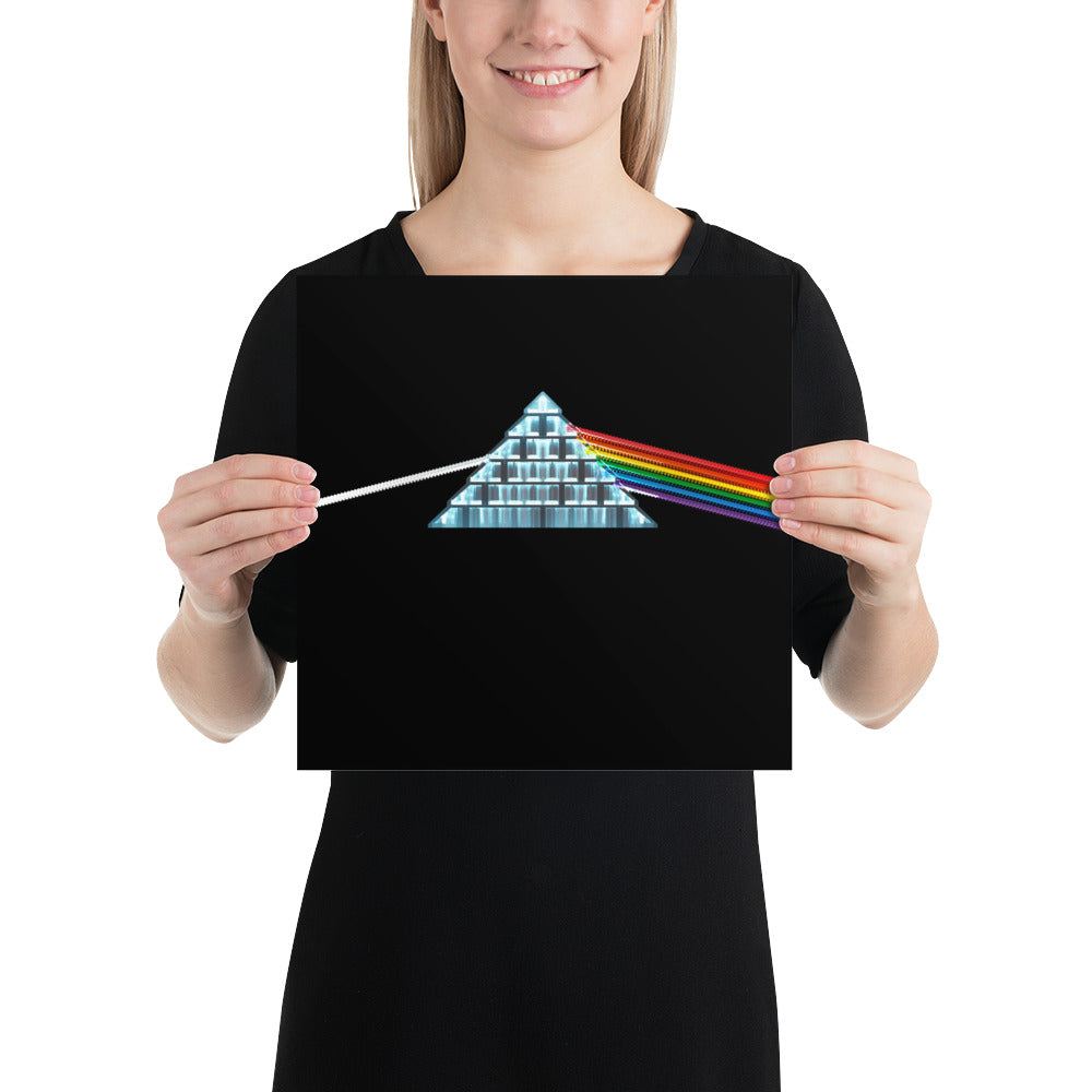 "Pink Floyd - The Dark Side of the Moon" Lego Parody Poster