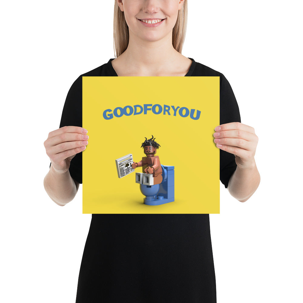 "Aminé - Good for You" Lego Parody Poster