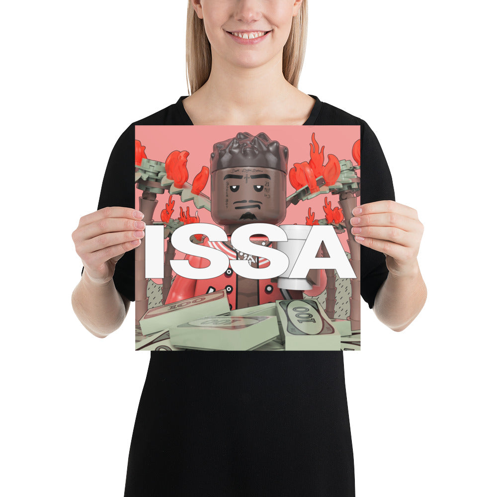 "21 Savage - Issa" Lego Parody Poster