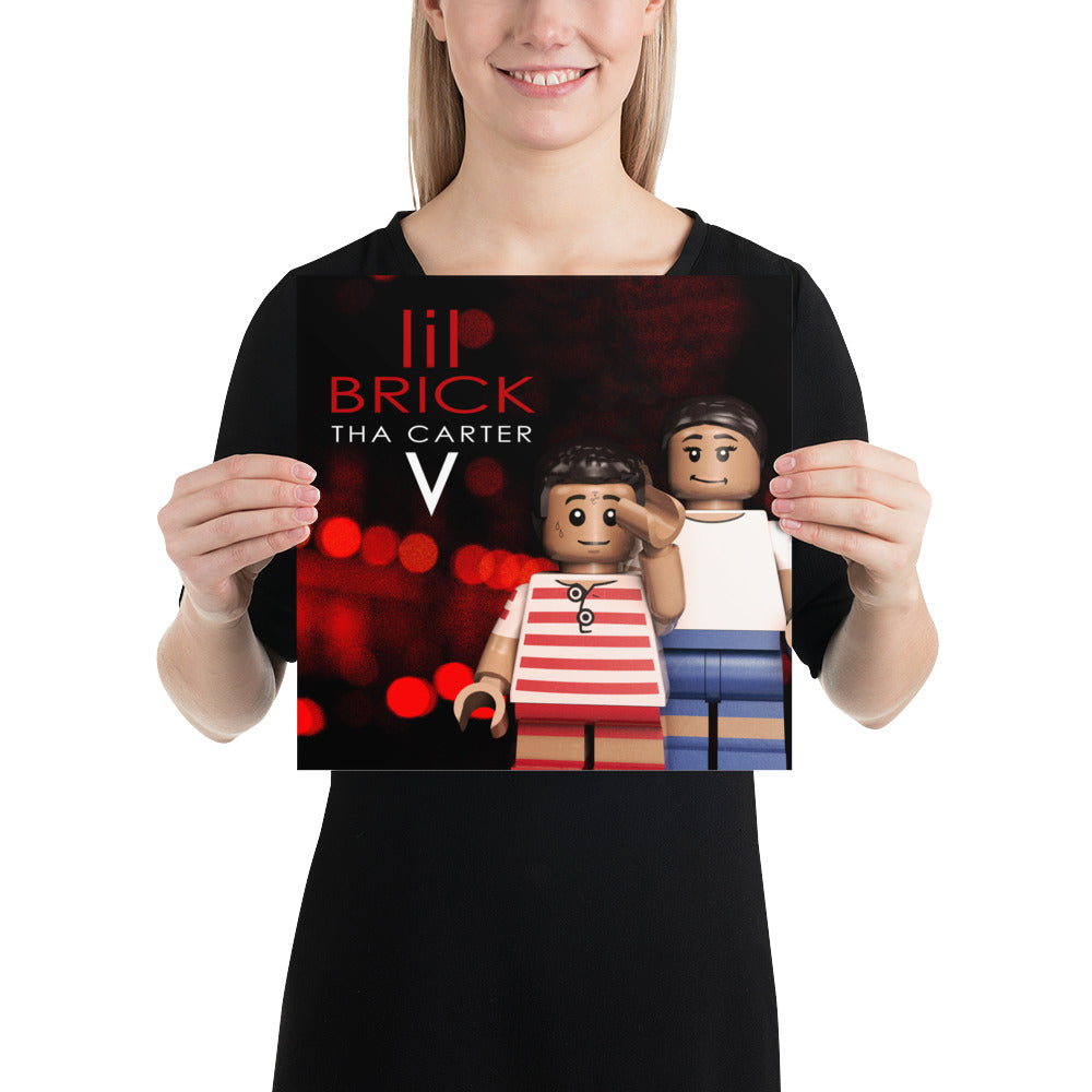 "Lil Wayne - Tha Carter V" Lego Parody Poster