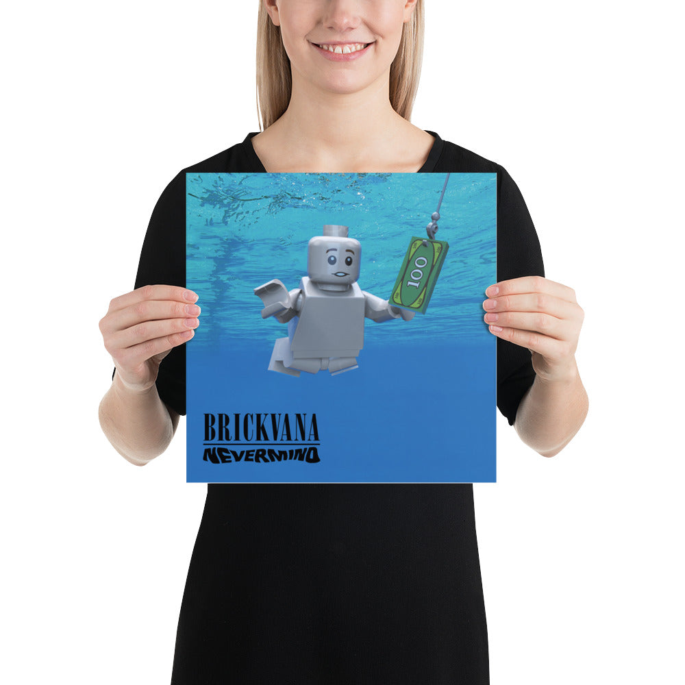 "Nirvana - Nevermind" Lego Parody Poster