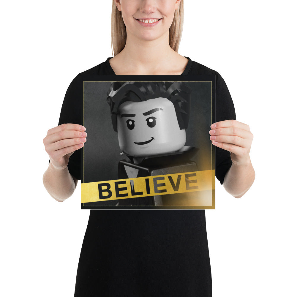 "Justin Bieber - Believe" Lego Parody Poster