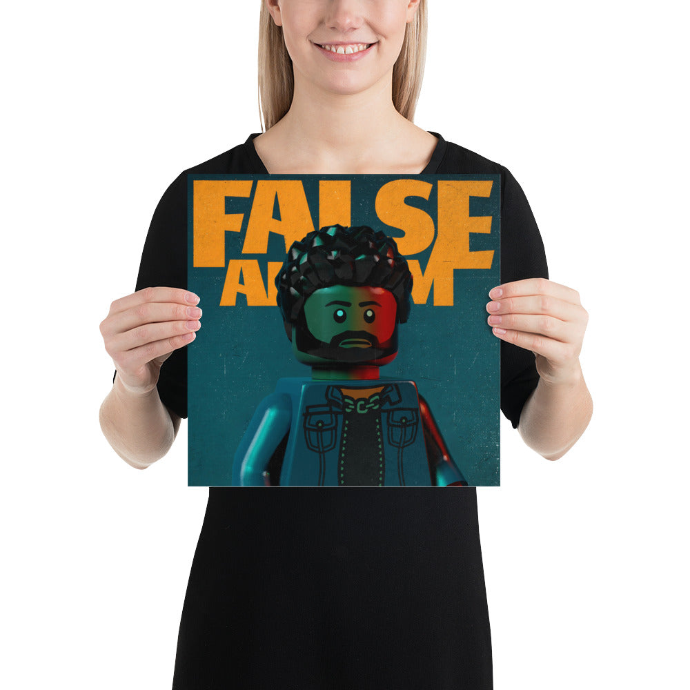 "The Weeknd - False Alarm" Lego Parody Poster