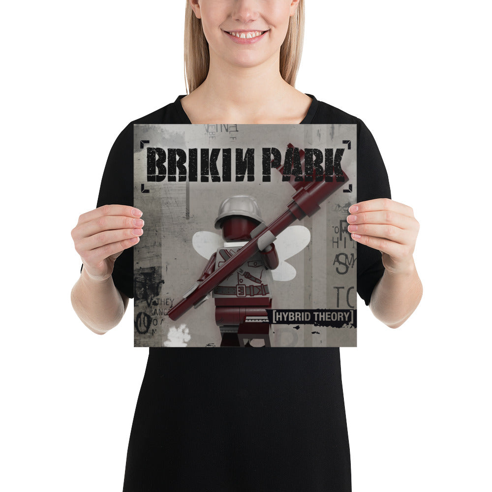 "Linkin Park - Hybrid Theory" Lego Parody Poster