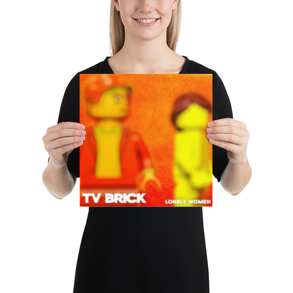 "TV Girl - Lonely Women" Lego Parody Poster